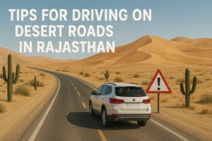 tips for driving on desert roads in rajasthan