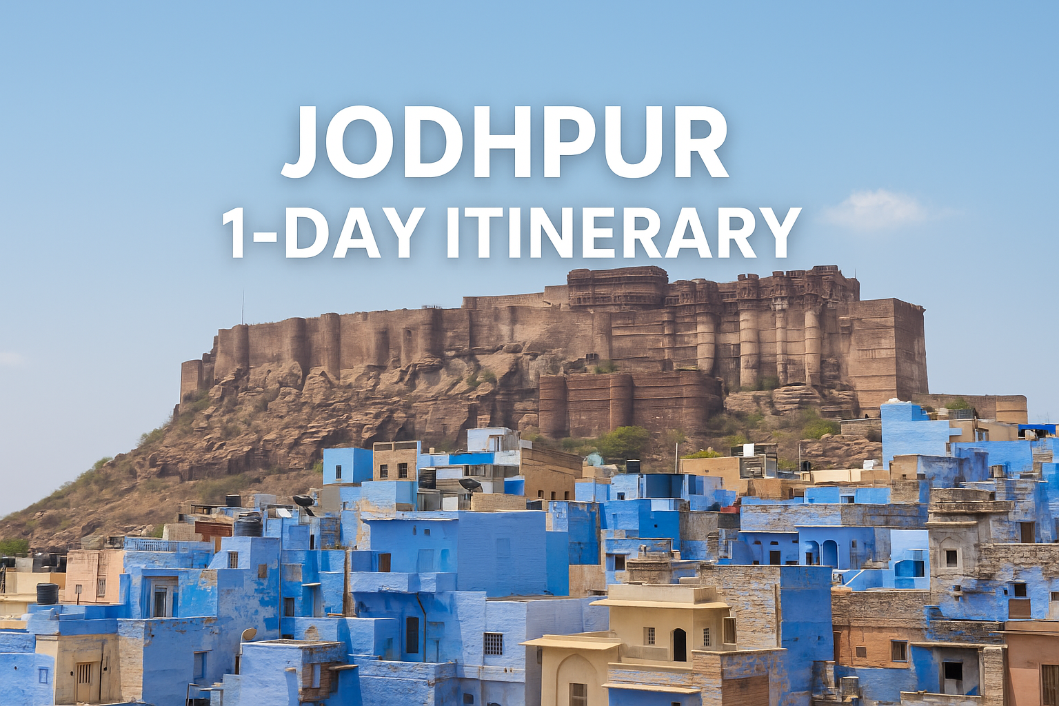 Jodhpur 1 day Itinerary