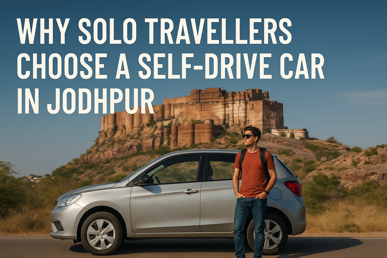 Why solo travellers choose a self-drive car in Jodhpur