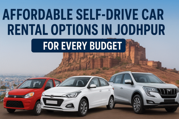 Affordable self-drive car rental in Jodhpur by Caraxia Self Drive Car for local and outstation trips