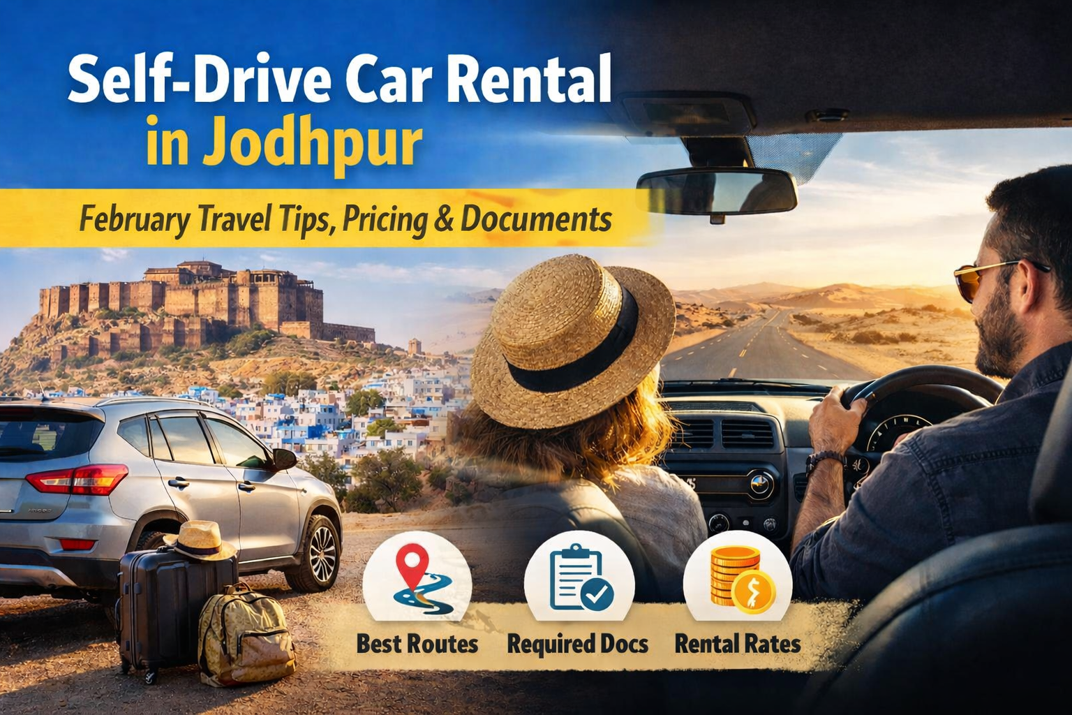 Self-Drive Car Rental in Jodhpur – February travel tips, pricing and required documents guide