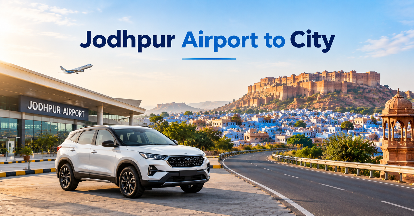 Jodhpur Airport to City self-drive car rental